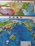 幸書(shū)立體地形圖2026新版中國世界地形圖文教文化用品3D立體凹凸版超大精雕地圖三維地貌 【58*43厘米套裝共2張】中國+世界（含贈品） 曬單實(shí)拍圖