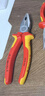 凱尼派克（KNIPEX）03 06 200 鋼絲鉗老虎鉗工業(yè)級(jí)多功能型省力斷線鉗平口鉗 曬單實(shí)拍圖