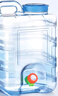 拜杰水桶手提式純凈水桶礦泉水桶飲水桶帶龍頭大容量自駕游戶外儲水桶 戶外食品級pc材質(zhì)【20升+水管】 曬單實拍圖