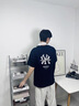 LEFT SPORTS品牌聯(lián)名圓領(lǐng)t恤夏季青少年運動短袖印花潮流套裝男休閑寬松體恤 黑色B(DTY-1) M (建議體重115-135斤) 曬單實拍圖