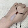 老廟玉髓福豆項鏈四季豆女款玉石吊墜玉墜生日禮物女生送媽媽愛(ài)人 四季福豆吊墜 曬單實(shí)拍圖