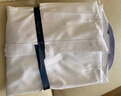 羅蒙兒童短袖白色襯衫春夏新款男童女童襯衣校園服飾演出上衣 白色150 曬單實拍圖
