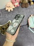 FUNNY RICH甜酷芭蕾風(fēng)適用iPhone16ProMax手機殼蘋果15puls新款磁吸保護套漸變色透明14女ins防摔小清新可愛 小熊玩偶-太空黑 iPhone 15 Pro 曬單實拍圖