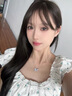 ZDZSHs925純銀冰嶼蝴蝶項鏈女款夏日高級感輕奢水晶小眾生日禮物送女友 冰嶼蝴蝶項鏈 曬單實(shí)拍圖