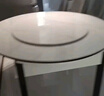 銘府世臻 餐桌家用加厚巖板餐桌椅組合可伸縮實(shí)木餐桌813#1.35米一桌四椅 曬單實(shí)拍圖