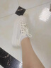 CFCW品牌板鞋女夏季網(wǎng)面透氣帆布鞋女新款小白鞋鞋子女士女款板鞋女鞋 米色(網(wǎng)紗) 34 曬單實(shí)拍圖