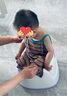 babylove嬰兒連體衣夏季莫代爾條紋男女寶寶哈衣吊帶爬服無袖夏裝 綠條紋 90cm 曬單實拍圖