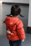 巴拉巴拉童裝兒童羽絨服男童女童連帽外套2025新款秋冬裝寶寶可愛 鐵銹紅61003-白鴨絨 90 （充絨量37g） 曬單實拍圖