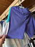嘟嘟家兒童運動(dòng)套裝夏季透氣網(wǎng)眼男童足球服夏裝寶寶褲子女童裝 紫色100 曬單實(shí)拍圖