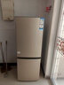 海爾（Haier）182升雙門(mén)兩門(mén)冰箱小型冷藏冷凍直冷節能迷你兩門(mén)家用租房節能電冰箱 炫金外觀(guān)+節能低噪+七檔控溫 曬單實(shí)拍圖