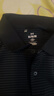 安德瑪春夏Performance 3.0男子條紋高爾夫運動(dòng)Polo衫1377376 黑色001 XL 曬單實(shí)拍圖