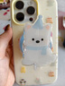 嘉丹納超萌可愛(ài)小動(dòng)物適用iphone16ProMax磁吸殼手機殼蘋(píng)果15小眾趣味13支架14女新款14pro卡通16保護套 黃底蛋糕茄子小狗【殼+磁吸支架】 iPhone 15 Pro Max 曬單實(shí)拍圖