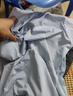 貓人莫代爾兒童睡衣家居服男女童夏季居家服 粉紫色 160cm 曬單實拍圖