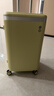 愛(ài)可樂(lè )（Echolac）【2025夏季限定】王朝二代新品行李箱PC142KU青梨黃TRUNK22英寸 曬單實(shí)拍圖