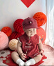 G.DUCKKIDS小黃鴨一周歲禮服男寶寶抓周衣服女嬰兒百天滿月唐裝中國(guó)風(fēng)套裝 178 90 尺碼1~2歲【 80-90cm】 曬單實(shí)拍圖