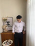 杉杉男士長(zhǎng)袖襯衫純色四季新款棉質(zhì)舒適透氣上班面試商務(wù)休閑白襯衣 曬單實(shí)拍圖