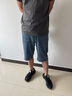 增致牛仔（ZENGZHI）【天絲萊賽爾】牛仔短褲男夏季薄款中褲男休閑寬松直筒五分褲子男 曬單實(shí)拍圖