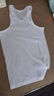 【工字透氣】夏季男士背心打底透氣工字背心男款休閑 黑色 3XL (135-150斤) 曬單實(shí)拍圖