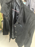 真維斯（Jeanswest）春秋季新款?yuàn)A克男士修身百搭上衣服帥氣潮流青年休閑百搭牛仔外套 2008黑色夾克 2XL 【140-155斤】 曬單實(shí)拍圖