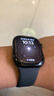 Apple/蘋果 Watch Series 10 智能手表GPS款46毫米亮黑色鋁金屬表殼黑色運動型表帶M/L MX273CH/B 曬單實拍圖