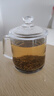 帶蓋泡茶杯加厚耐高溫大容量玻璃把杯待客家用喝茶水杯 加厚玻璃泡茶杯350ml 曬單實(shí)拍圖