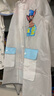 汪汪隊(duì)立大功（PAW PATROL）兒童雨衣帶書包位男女童透明雨衣幼兒園上學(xué)專用小學(xué)生雨披  M 曬單實(shí)拍圖