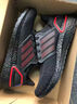 阿迪達斯（adidas）Ultraboost20舒適潮流織物低幫跑步鞋男女同款黑紅 41(1/3) 曬單實(shí)拍圖