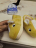 牧童【清倉】牧童兒童包跟棉拖鞋冬季加絨保暖居家鞋卡通女童寶寶棉鞋 奶黃5588 22 底標160/內長(cháng)15cm 曬單實(shí)拍圖