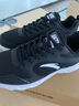 安踏男鞋2026春夏季新款運動(dòng)鞋軟底網(wǎng)面透氣防滑跑鞋皮面防水跑步鞋 【店鋪熱賣(mài)推薦】黑-4 42 曬單實(shí)拍圖