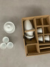 菲享 羊脂玉功夫茶具套裝家用客廳簡約辦公室會客德化白瓷蓋碗茶杯 羊脂玉茶具套裝-玉蘭杯型 10頭 【2022新款白瓷茶具套裝】 曬單實拍圖