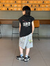泰蘭尼斯秋季新款兒童運(yùn)動鞋男女童輕便跑步鞋中大童透氣休閑鞋老爹鞋 黑/灰 36 適合腳長22.0cm 曬單實(shí)拍圖