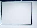 悟印像投影幕布120英寸4:3電動投影機幕布4K/3D高清投影儀白塑幕布V6008 曬單實拍圖