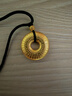 周生生七夕古法黃金項(xiàng)鏈 足金平安扣吊墜繩鏈款90496Z計(jì)價(jià) 70厘米15.8克 曬單實(shí)拍圖