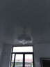 惠普精工風(fēng)扇燈led隱形吊扇燈變頻高顯餐廳臥室客廳遙控?zé)艟?2寸包安裝 曬單實拍圖