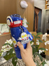 啟諾奧特曼保溫杯兒童水杯上學(xué)專用吸管杯男孩小學(xué)生雙飲杯子戶外便攜 紅色380ml【一杯三用】 曬單實(shí)拍圖