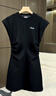 FILA FUSION斐樂潮牌女裝針織短袖衫2025夏季新款時尚修身短袖T恤 云白色-WT XL 175/92A/XL 曬單實拍圖