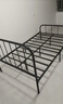 中偉鐵藝床現代簡(jiǎn)約公寓床鐵床家用宿舍單人雙人床公主床鐵架床1.5米 曬單實(shí)拍圖