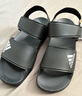 阿迪達斯（adidas）兒童涼鞋夏季男女大小童沙灘鞋 GW0344黑 5/37碼/235mm  曬單實拍圖
