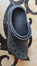 卡駱馳（crocs）經(jīng)典泡芙Clog男女一腳蹬懶人沙灘鞋 CR207521-001 41（41-42） 曬單實(shí)拍圖