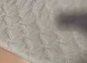 無(wú)印良品A類(lèi)防水夾棉床笠 1.8x2米床罩床墊保護套 星灰 曬單實(shí)拍圖