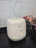 小熊（Bear）電飯鍋1.2L家用小電飯煲1-2人小型迷你智能宿舍煮飯不粘內(nèi)膽小容量小鍋一人米飯鍋2-3人煮飯鍋微壓 不粘內(nèi)膽 1.2L 【一鍵快煮】DFB-F12Z2 曬單實拍圖