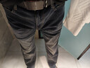 森馬森柔牛仔牛仔褲男春季通勤小直筒長(cháng)褲103124124119A 曬單實(shí)拍圖