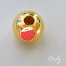 縱橫金業(yè)足金999   黃金轉(zhuǎn)運(yùn)珠 金珠子  1克 單顆 頂珠 散珠 手串diy 1克  轉(zhuǎn)運(yùn)珠 曬單實(shí)拍圖