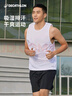 迪卡儂（DECATHLON）運(yùn)動背心男夏跑步健身速干跑步背心籃球無袖田徑訓(xùn)練服MSCF 【初階款】白色(新老款隨機(jī)發(fā)貨) M 曬單實拍圖