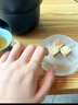 中國黃金（CHINA GOLD）古法素圈黃金戒指女足金三生三世實(shí)心指環(huán)情人節(jié)生日禮物送女友 【今/次日達(dá)】1.6g/10號(hào)【古法】 曬單實(shí)拍圖
