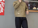 CAIDEN KETCH品牌男裝夾克男士春秋季2025新款潮流寬松立領(lǐng)大口袋工裝外套上衣 高檔卡其色 【春秋款】 XL （建議135-150斤） 曬單實(shí)拍圖