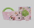 INSTAX富士instax立拍立得 一次成像相機 mini12精美禮盒 櫻花寶貝 含10張fafa花邊相紙 曬單實(shí)拍圖