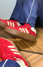 adidas「T頭鞋」VL COURT BOLD厚底增高休閑板鞋德訓鞋女阿迪達斯   淺猩紅/暖香草色   38 曬單實拍圖