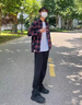 繁獸灰色水洗牛仔褲男秋2025春夏新款微喇褲美式休閑顯瘦百搭牛仔褲 煙灰色【常規(guī)】 XL 曬單實拍圖