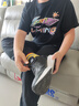 李寧童裝兒童短袖T恤男女小大童涂鴉棉感文化衫短T上衣165YHSV313-1 曬單實(shí)拍圖
